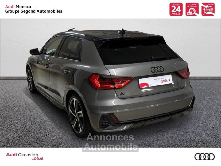 Audi A1 Sportback 30 TFSI 116 ch S tronic 7 S Line - 4