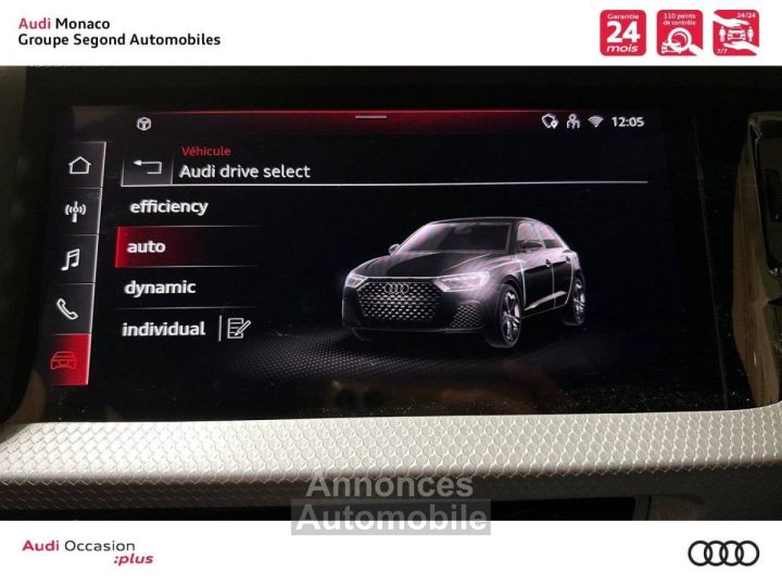 Audi A1 Sportback 30 TFSI 116 ch S tronic 7 S Line - 12