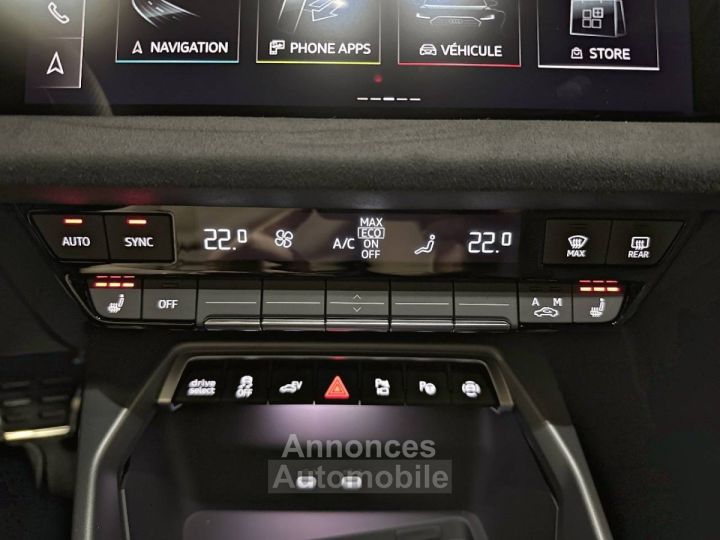 Audi A3 Sportback 45 TFSI e Hybride rechargeable 272 S tronic 6 S line - 18