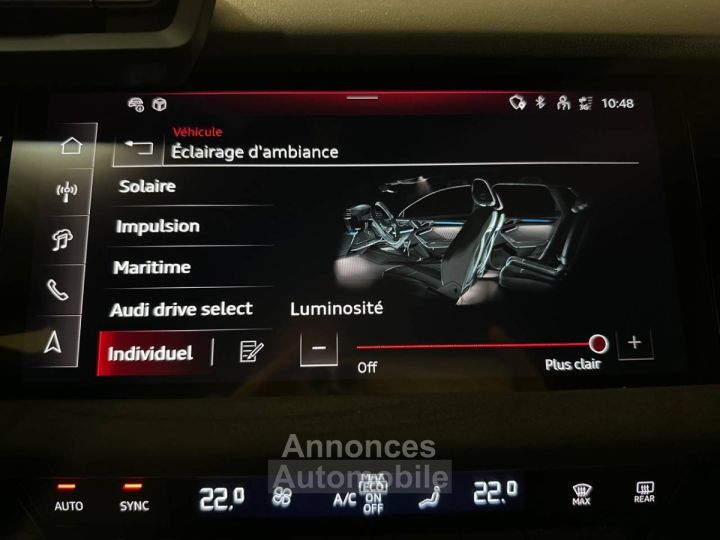 Audi A3 Sportback 45 TFSI e Hybride rechargeable 272 S tronic 6 S line - 20