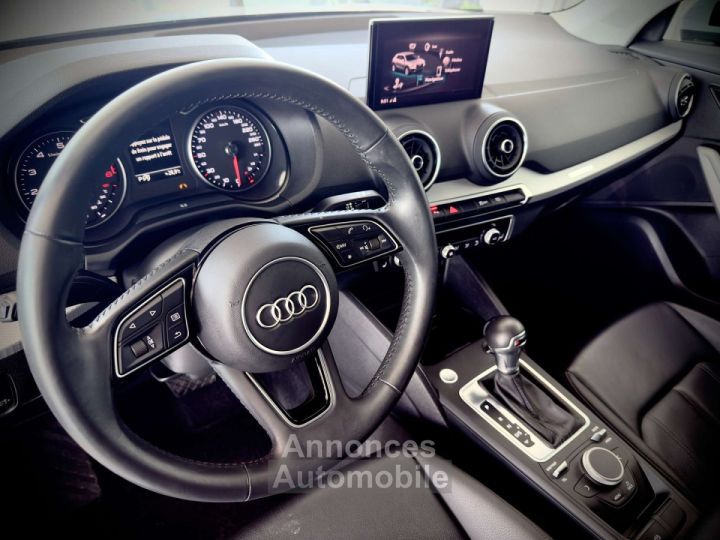 Audi Q2 15TFSI S tronic SPORT-1ERPRO-GPS-CUIR-CAMERA-PDC - 11