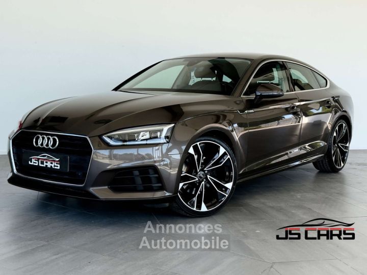 Audi A5 Sportback 20TDI SPORT-1ERPRO-GPS-CUIR-PDC-TVA - 1