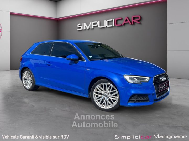Audi A3 14 TFSI COD 150 S tronic 7 S Line SUIVIE -VIRTUAL COCKPIT-APPLE CARPLAY-GARANTIE 12 MOIS - 1