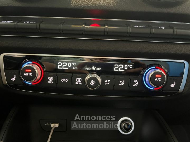 Audi A3 14 TFSI COD 150 S tronic 7 S Line SUIVIE -VIRTUAL COCKPIT-APPLE CARPLAY-GARANTIE 12 MOIS - 16