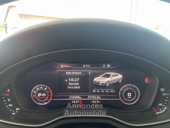 Audi A5 Sportback 40 TFSI 190 S tronic 7 - 14