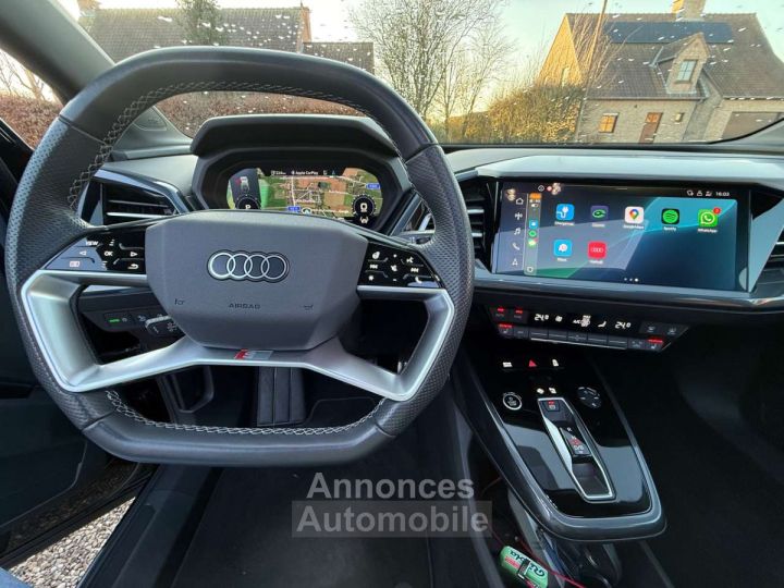Audi Q4 E-Tron 82 kWh 40 S line garantie 2028 FULL - 18