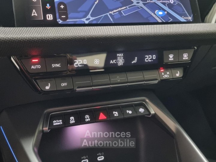 Audi A3 IV (2) SPORTBACK 15 35 TFSI MILD HYBRID 150 S LINE S TRONIC 7 - 8