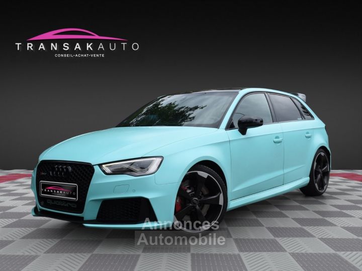 Audi RS3 SPORTBACK 25 TFSI 367 Quattro S tronic 7 - Configuration Rare - 1