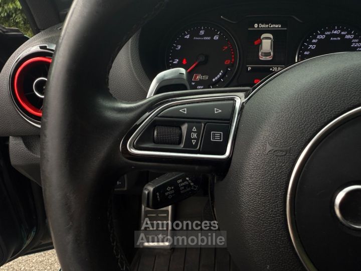 Audi RS3 SPORTBACK 25 TFSI 367 Quattro S tronic 7 - Configuration Rare - 16
