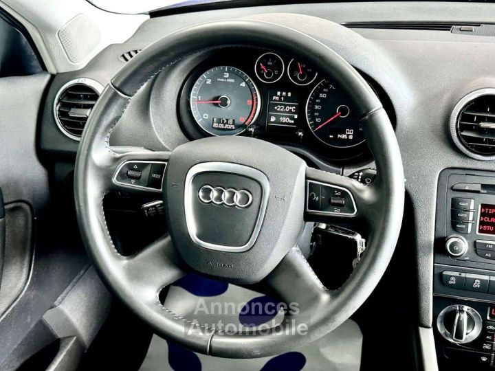 Audi A3 Sportback 16 TDi 105cv 5 PORTES - 13