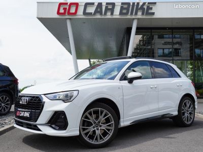 Audi Q3 S line 190ch Quattro Garantie 6 ans Toit ouvrant Attelage électrique Grand GPS Europe Caméra de recul 20P 419-mois   - 1
