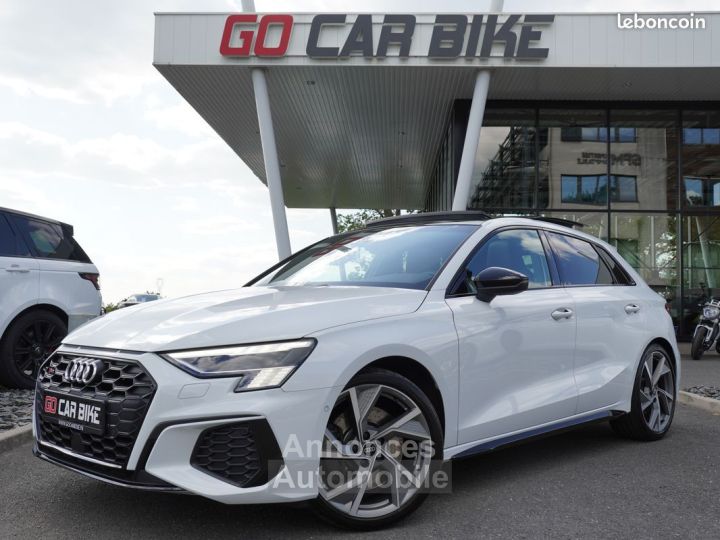 Audi S3 Sportback TFSI 310CH Garantie 6 ans Toit ouvrant panoramique Hayon électrique Sièges cuir chauffants Siège à mémoire Sono Bang & Olufsen 19P 639-mois - 1