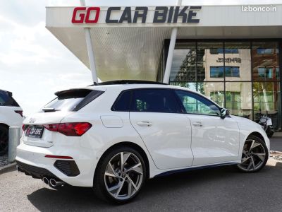 Audi S3 Sportback TFSI 310CH Garantie 6 ans Toit ouvrant panoramique Hayon électrique Sièges cuir chauffants Siège à mémoire Sono Bang & Olufsen 19P 639-mois   - 3