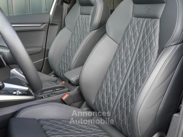 Audi S3 Sportback TFSI 310CH Garantie 6 ans Toit ouvrant panoramique Hayon électrique Sièges cuir chauffants Siège à mémoire Sono Bang & Olufsen 19P 639-mois - 4