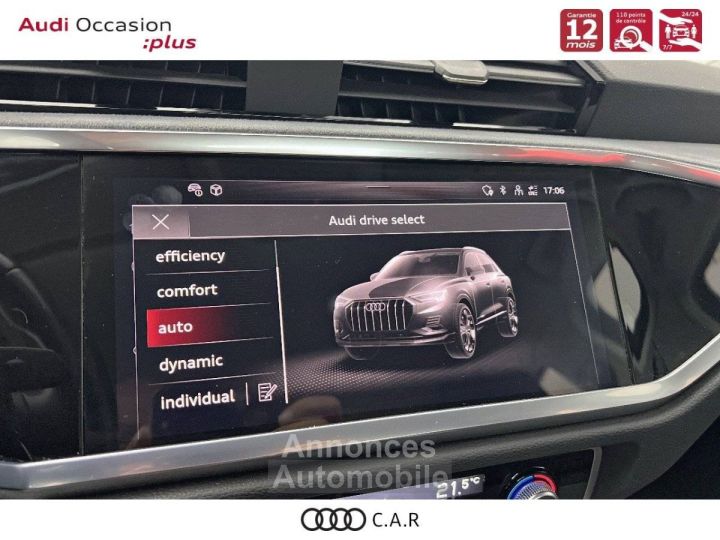 Audi Q3 35 TDI 150 ch S tronic 7 Design Luxe - 17