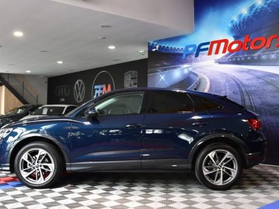 Audi Q3 Sportback S-Line Design Luxe 35 TFSI 150 S-Tronic GPS Virtual ACC Attelage Hayon LED Pré Sense Lane JA 19 Sport   - 2