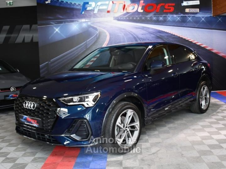 Audi Q3 Sportback S-Line Design Luxe 35 TFSI 150 S-Tronic GPS Virtual ACC Attelage Hayon LED Pré Sense Lane JA 19 Sport - 4