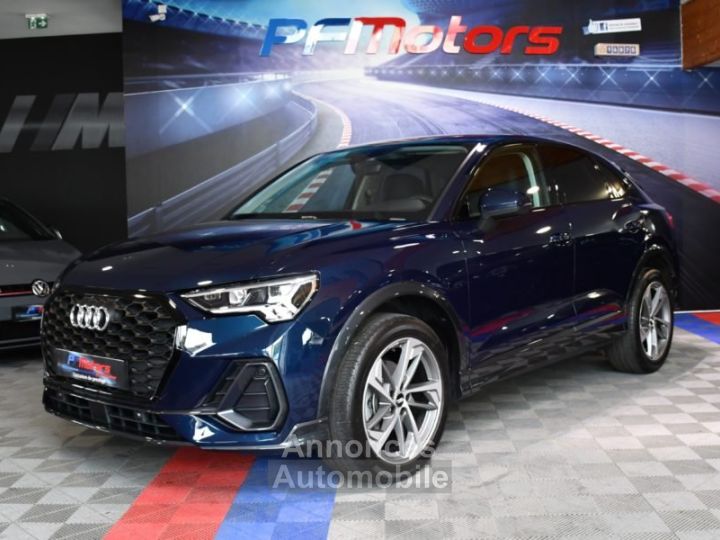 Audi Q3 Sportback S-Line Design Luxe 35 TFSI 150 S-Tronic GPS Virtual ACC Attelage Hayon LED Pré Sense Lane JA 19 Sport - 5