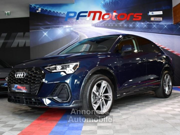 Audi Q3 Sportback S-Line Design Luxe 35 TFSI 150 S-Tronic GPS Virtual ACC Attelage Hayon LED Pré Sense Lane JA 19 Sport - 6