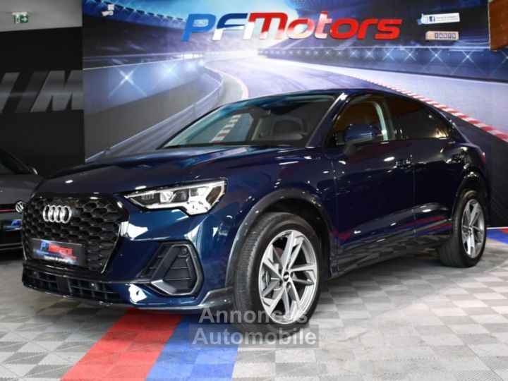 Audi Q3 Sportback S-Line Design Luxe 35 TFSI 150 S-Tronic GPS Virtual ACC Attelage Hayon LED Pré Sense Lane JA 19 Sport - 7