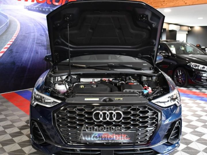 Audi Q3 Sportback S-Line Design Luxe 35 TFSI 150 S-Tronic GPS Virtual ACC Attelage Hayon LED Pré Sense Lane JA 19 Sport - 11