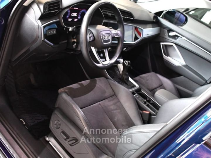 Audi Q3 Sportback S-Line Design Luxe 35 TFSI 150 S-Tronic GPS Virtual ACC Attelage Hayon LED Pré Sense Lane JA 19 Sport - 12
