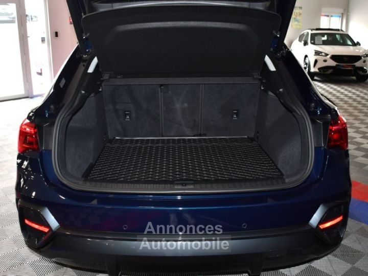 Audi Q3 Sportback S-Line Design Luxe 35 TFSI 150 S-Tronic GPS Virtual ACC Attelage Hayon LED Pré Sense Lane JA 19 Sport - 16
