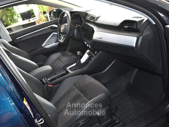 Audi Q3 Sportback S-Line Design Luxe 35 TFSI 150 S-Tronic GPS Virtual ACC Attelage Hayon LED Pré Sense Lane JA 19 Sport - 22