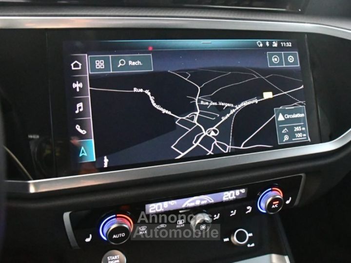 Audi Q3 Sportback S-Line Design Luxe 35 TFSI 150 S-Tronic GPS Virtual ACC Attelage Hayon LED Pré Sense Lane JA 19 Sport - 29