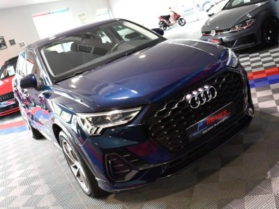 Audi Q3 Sportback S-Line Design Luxe 35 TFSI 150 S-Tronic GPS Virtual ACC Attelage Hayon LED Pré Sense Lane JA 19 Sport   - 34