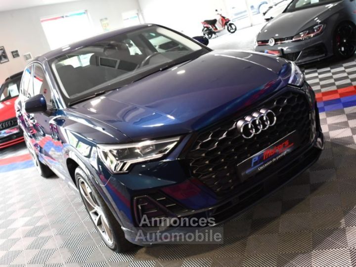 Audi Q3 Sportback S-Line Design Luxe 35 TFSI 150 S-Tronic GPS Virtual ACC Attelage Hayon LED Pré Sense Lane JA 19 Sport - 34