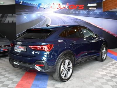 Audi Q3 Sportback S-Line Design Luxe 35 TFSI 150 S-Tronic GPS Virtual ACC Attelage Hayon LED Pré Sense Lane JA 19 Sport   - 36