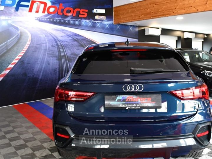 Audi Q3 Sportback S-Line Design Luxe 35 TFSI 150 S-Tronic GPS Virtual ACC Attelage Hayon LED Pré Sense Lane JA 19 Sport - 38