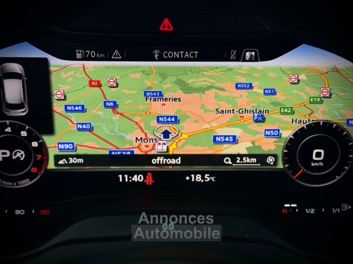 Audi A3 Sportback 15TFSI SPORT 1ERPRO COCKPIT CAMERA CUIR - 13