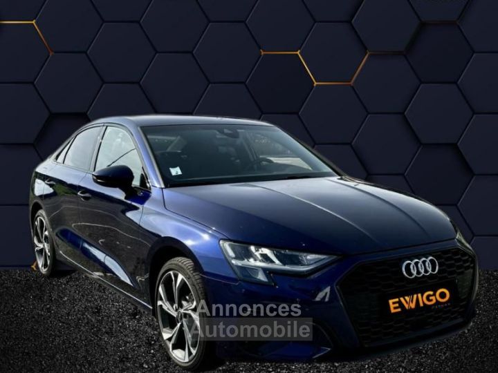 Audi A3 BERLINE 20 TDI 116ch S-TRONIC %2B4 Roues Hiver Attelage démontable Sièges AV Chauffants - 1