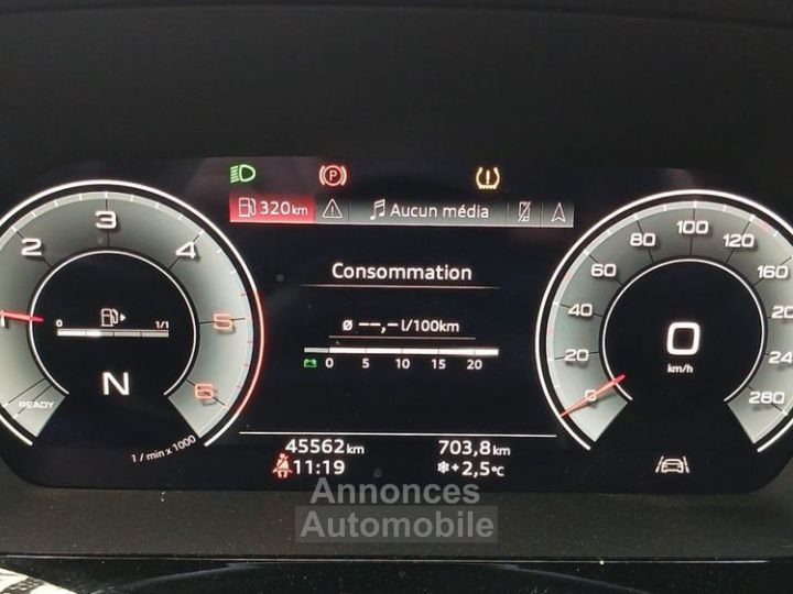 Audi A3 BERLINE 20 TDI 116ch S-TRONIC %2B4 Roues Hiver Attelage démontable Sièges AV Chauffants - 14