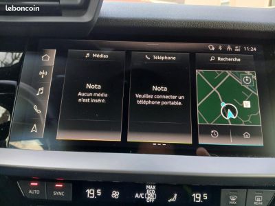 Audi A3 BERLINE 20 TDI 116ch S-TRONIC %2B4 Roues Hiver Attelage démontable Sièges AV Chauffants   - 17