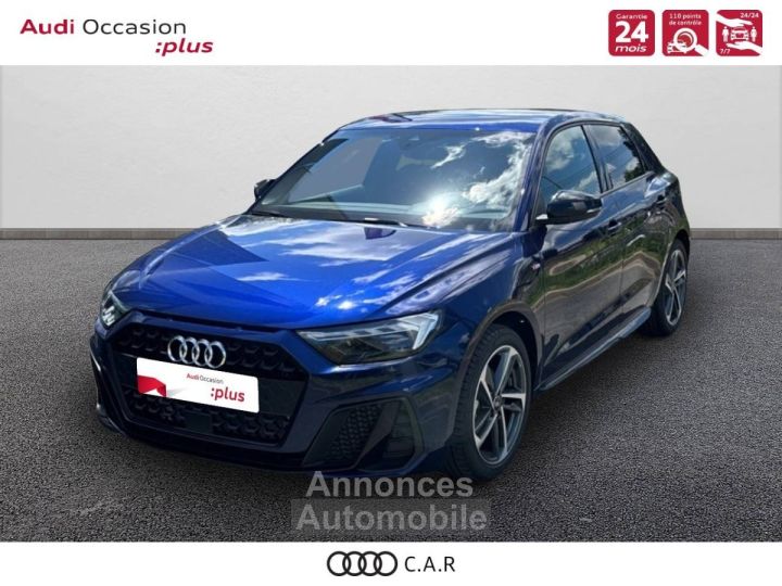 Audi A1 Sportback 30 TFSI 116 ch S tronic 7 Black Edition - 1