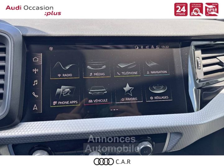 Audi A1 Sportback 30 TFSI 116 ch S tronic 7 Black Edition - 14