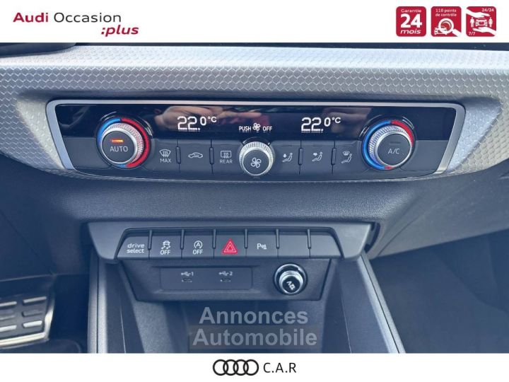Audi A1 Sportback 30 TFSI 116 ch S tronic 7 Black Edition - 16