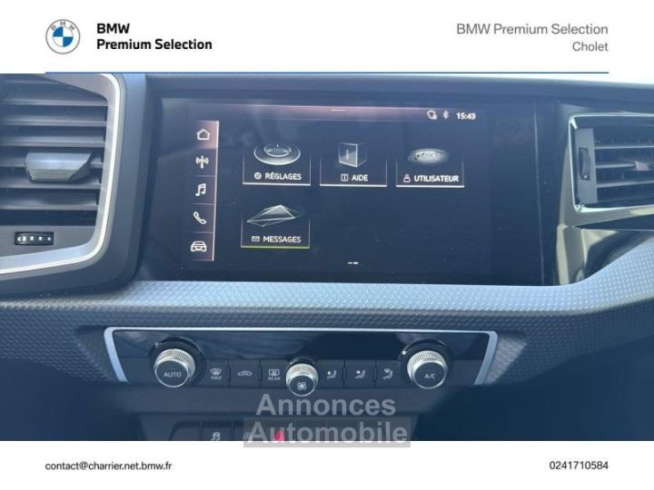 Audi A1 Sportback 30 TFSI 116ch Advanced S tronic 7 - 15