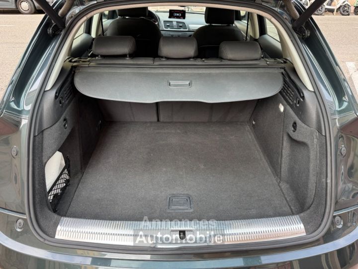 Audi Q3 20l TDI 184 CV S tronic 7 Quattro Ambiente Toit Ouvrant Panoramique - 24