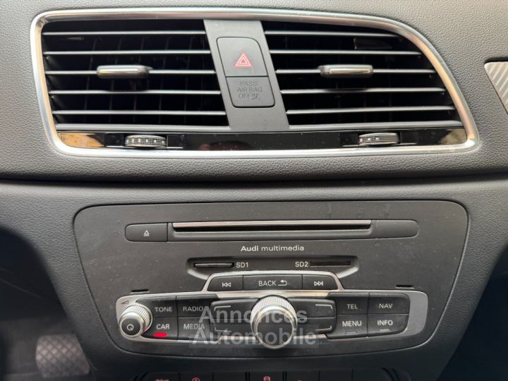 Audi Q3 20l TDI 184 CV S tronic 7 Quattro Ambiente Toit Ouvrant Panoramique - 32