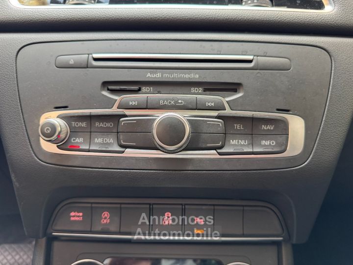 Audi Q3 20l TDI 184 CV S tronic 7 Quattro Ambiente Toit Ouvrant Panoramique - 33