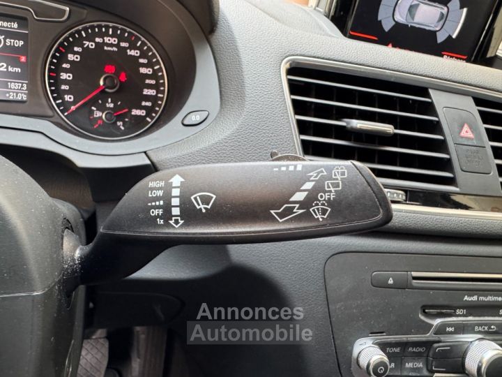 Audi Q3 20l TDI 184 CV S tronic 7 Quattro Ambiente Toit Ouvrant Panoramique - 38