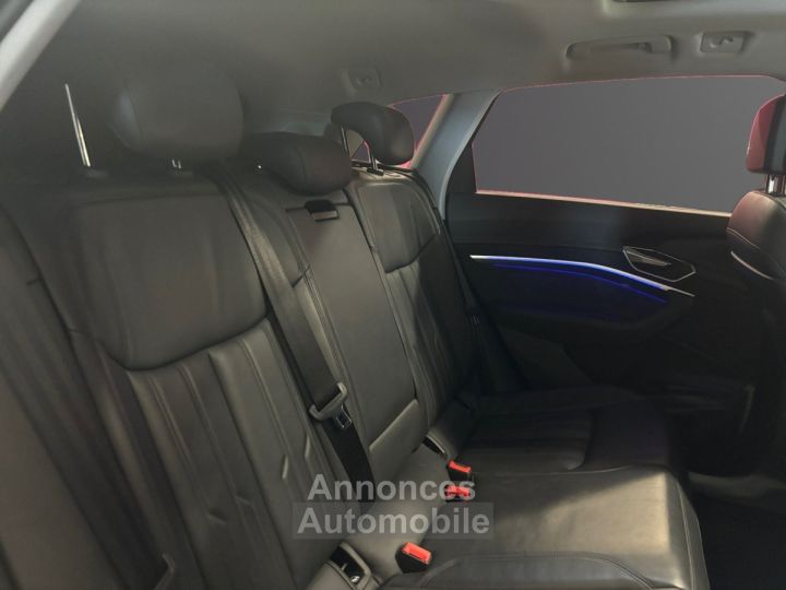 Audi e-tron 55 quattro 408 ch Avus Extended GARANTIE / TOIT OUVRANT/360°/BANG OLUFSEN 3D/CUIR CHAUFFANTS AV-AR - 12