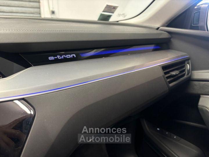 Audi e-tron 55 quattro 408 ch Avus Extended GARANTIE / TOIT OUVRANT/360°/BANG OLUFSEN 3D/CUIR CHAUFFANTS AV-AR - 13