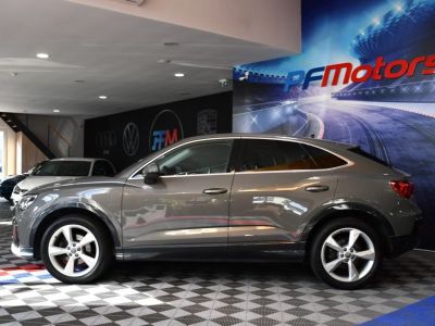 Audi Q3 Sportback S-Line Design Luxe 35 TDI 150 S-Tronic GPS Vebasto Virtuyal Hayon Attelage LED Caméra ACC Pré Sense JA 19   - 2