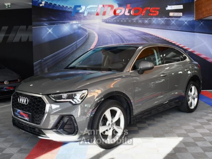 Audi Q3 Sportback S-Line Design Luxe 35 TDI 150 S-Tronic GPS Vebasto Virtuyal Hayon Attelage LED Caméra ACC Pré Sense JA 19 - 4
