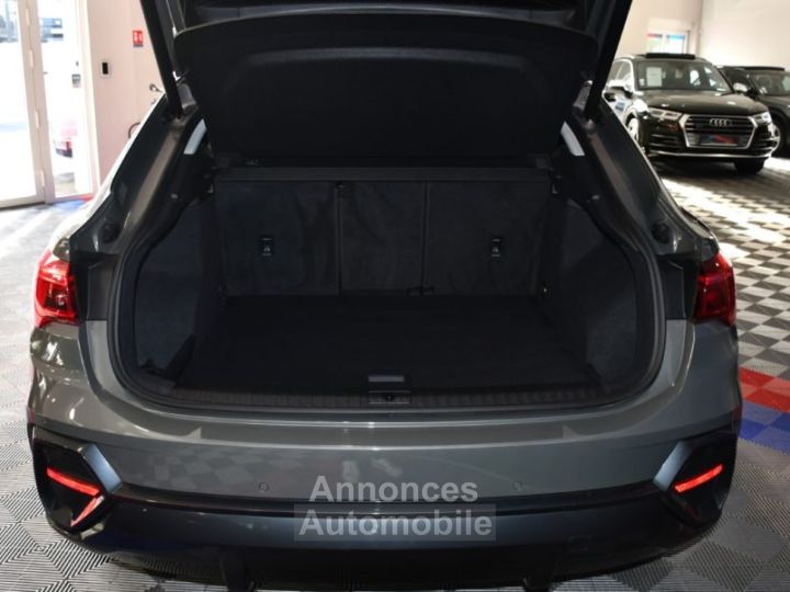 Audi Q3 Sportback S-Line Design Luxe 35 TDI 150 S-Tronic GPS Vebasto Virtuyal Hayon Attelage LED Caméra ACC Pré Sense JA 19 - 15